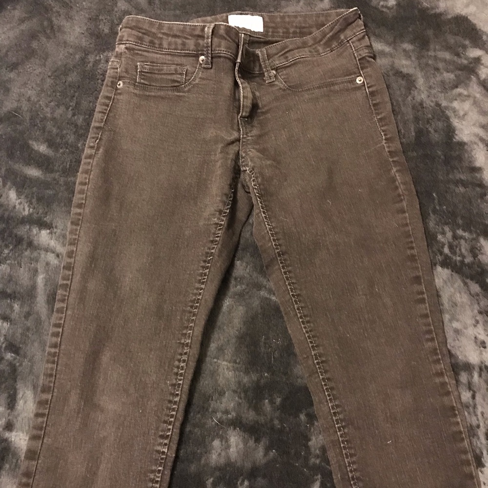 Stretchy black jeans